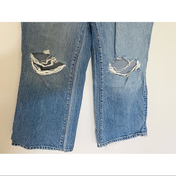 Free People Ranger Wide Leg Jeans Size 28 - Picture 8 of 8